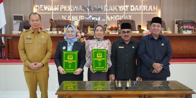 Ranperda RPJMD Kabupaten Langkat Tahun 2025-2029 Disahkan Menjadi Perda