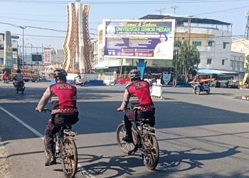 Polres Labuhanbatu Andalkan Patroli Sepeda, Sasar Titik Rawan Kriminalitas di Rantauprapat