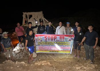 Polres Solok Gempur Tambang Emas Ilegal di Tigo Lurah, Alat Berat Dimusnahkan, Pelaku Diburu