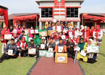 Semarak Merah Putih di Mapolres Labuhanbatu, Olahraga & Lomba Warnai Peringatan HUT ke-80 RI