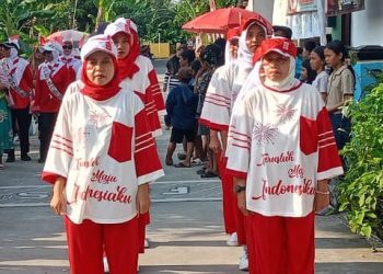 Jelang HUT RI Ke -80 Ratusan Warga Dari Berbagai Daerah Gelar Acara Napak Tilas di Pemalang