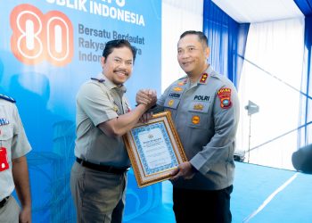 Kakanwil BPN Kepri Terima Apresiasi Penghargaan dari Kapolda, Sukses Ungkap Jaringan Mafia Tanah