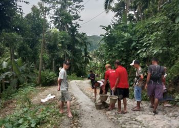 Semenisasi Jalan Desa Umbu Idanotae: Bukti Nyata Pemanfaatan Dana Desa untuk Kepentingan Warga