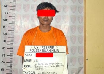 Markas Narkoba di Kampung Nelayan Terbongkar, Polsek Bilah Hilir Ringkus Bandar Sabu