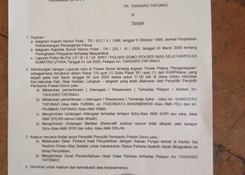Korban Pengeroyokan di Nias Selatan Desak Polsek Gomo: “Segera Tetapkan Tersangka dan Tahan Pelaku!”