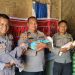 Polsub Sektor Pangkatan Sentuh Hati Warga, Santuni Keluarga Pasutri yang Baru Dikaruniai Bayi Kembar Tiga