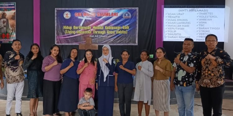 Sosialisasi Kanker di Gereja GBI Saumlaki Disambut Antusias, Tapi Promosi Herbal Picu Tanda Tanya