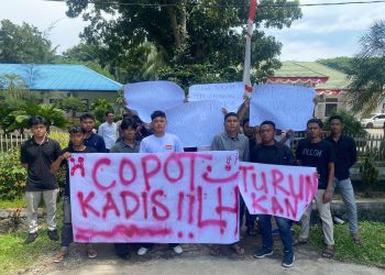 Sungai Batang Serangan Tercemar Limbah Sawit, Mahasiswa Menggugat, DLH Jangan Jadi Penonton