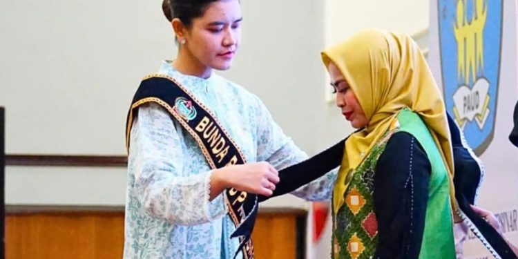 Bunda PAUD Sumut Kukuhkan Maya Hasmita, Komitmen Wujudkan Generasi Emas 2045 dari Labuhanbatu