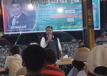 Anggota DPRD Sumbar Donizar Gelar Sosialisasi Perda No 8 Tahun 2019 di Pasbar