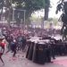 Demo di Medan Ricuh, Pos Polisi Diserang, Jalanan Berubah Jadi Medan Perang