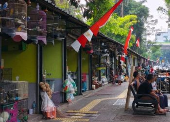 Sejumlah Pedagang di Barito Jaksel Masih Bertahan Jelang Relokasi