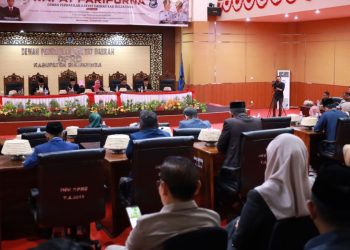 Kekompakan Forkopimda Warnai Rapat Paripurna DPRD Bulukumba Penyerahan KUA-PPAS 2026