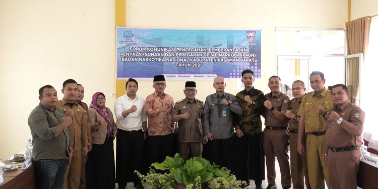 Badan Narkotika Nasional Kabupaten Pasaman Barat Gelar Forum P4GN 2025