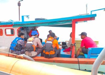 H+5 Pencarian Nelayan Nias Utara Masih Terus Dilakukan Tim Sar