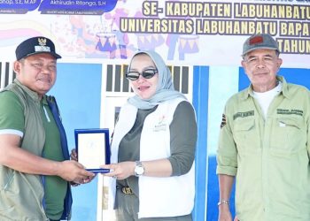 Wabup Jamri Buka Festival Marching Band se Kabupaten Labuhanbatu Raya