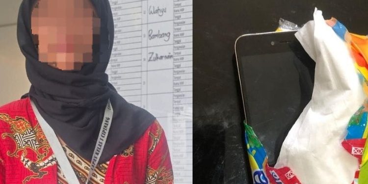 Upaya Penyelundupan Handphone ke Lapas Cipinang Berhasil Digagalkan Petugas