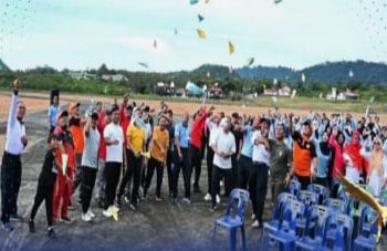 Pesawat Kertas Dilangit Sabang, Lanud Maimun Saleh Guncang Dirgantara Fair 2025