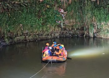 2 Pelajar Tenggelam di Sungai Cisadane Ditemukan Tewas Berpelukan