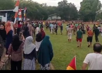 Turnamen Bhabinkamtibmas Ujunglo Ricuh, PDP FC WO Usai Protes Keputusan Wasit