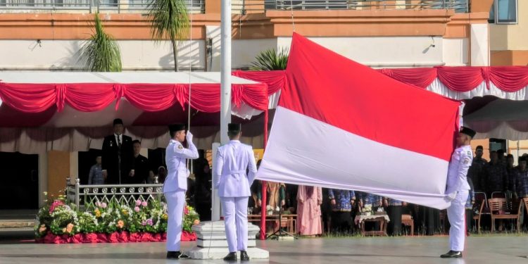 Peringati Hari Sumpah Pemuda Ke-97, Wabup M. Ihpan Pimpin Upacara