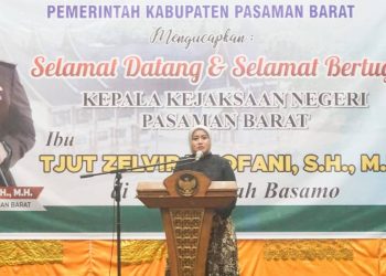 Kajari Pasaman Barat Tjut Zelvira Nofani Disambut Bupati dan Forkopimda