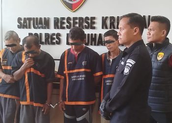 Polres Labuhanbatu Tangkap 4 Tersangka Pencabulan Anak