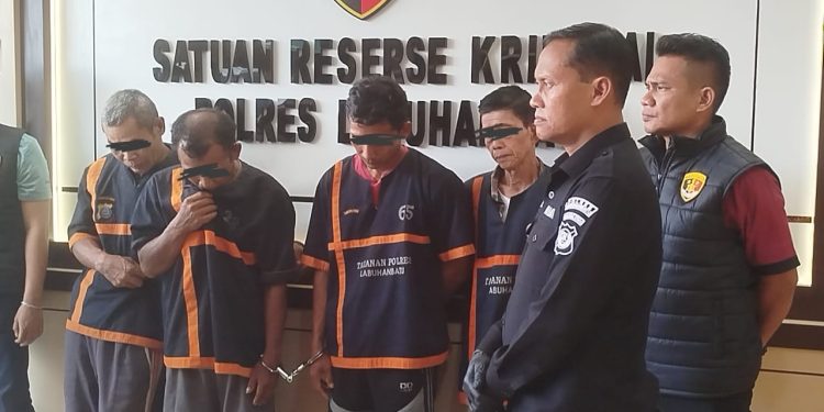 Polres Labuhanbatu Tangkap 4 Tersangka Pencabulan Anak