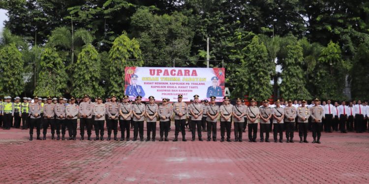 Mesin Polres Langkat Diganti, Kasat Reskrim hingga Dua Kapolsek Berganti Nahkoda