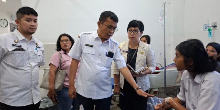 Puluhan Siswa SMPN 1 Laguboti Tumbang Usai Santap Makanan Bergizi Gratis