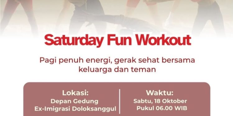 Disparpora Humbahas Hidupkan Energi Kota Lewat ‘Saturday Fun Workout’