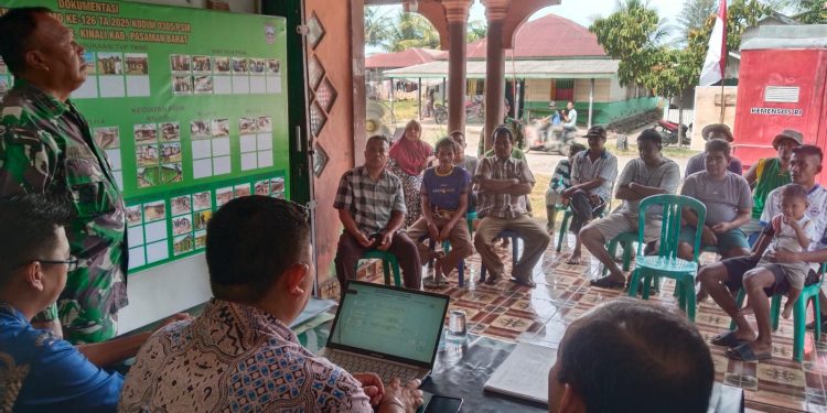 Kodim 0305/Pasaman Giatkan Penyuluhan Pendidikan