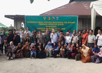 TNI Kodim 0305/Pasaman Bangun Lima Sumber Air Bersih di Pasaman Barat, Ribuan Warga Kini Tak Lagi Krisis Air