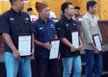Peringatan HUT PMI Ke 80, Sejumlah Jurnalis Pasaman Barat Mendapat Penghargaan