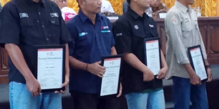 Peringatan HUT PMI Ke 80, Sejumlah Jurnalis Pasaman Barat Mendapat Penghargaan
