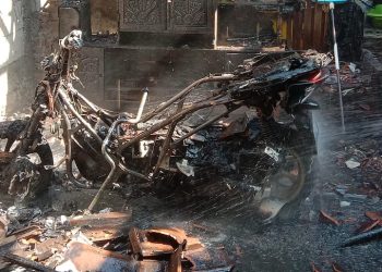 Tuang Bensin Kedalam Botol, Rumah di Pemalang Ludes Terbakar