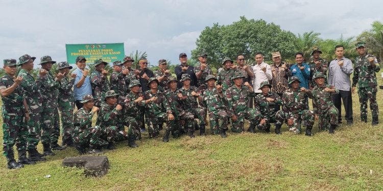 Anggota DPRD Pasbar Rizki Aulia Dampingi Kunjungan Tim Wasev Mabes TNI AD Tinjau TMMD di Nagari Katiagan