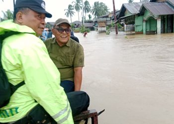 Banjir Terparah di Nagari Aia Gadang, Pemkab Pasbar Tetapkan Status Tanggap Darurat Bencana Selama Satu Minggu