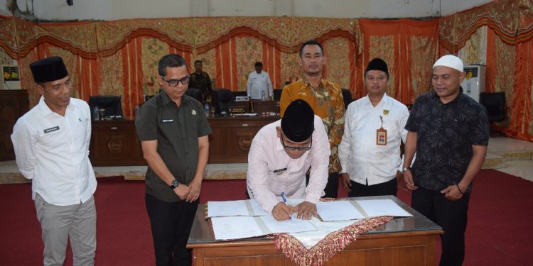 RAPBD Kabupaten Pasaman Barat Tahun Anggaran 2026 Disahkan