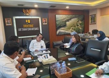 Ketua TP Posyandu Humbahas Audiensi di Kementerian PU RI