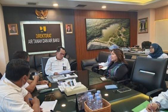 Ketua TP Posyandu Humbahas Audiensi di Kementerian PU RI