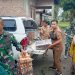 Pemda Pasbar Salurkan Bantuan Pangan Kepada Para Pengungsi Terdampak Banjir di Nagari Rantau Panjang
