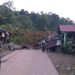 Jalan Provinsi di Talamau Putus Akibat Longsor, Enam Rumah Hancur