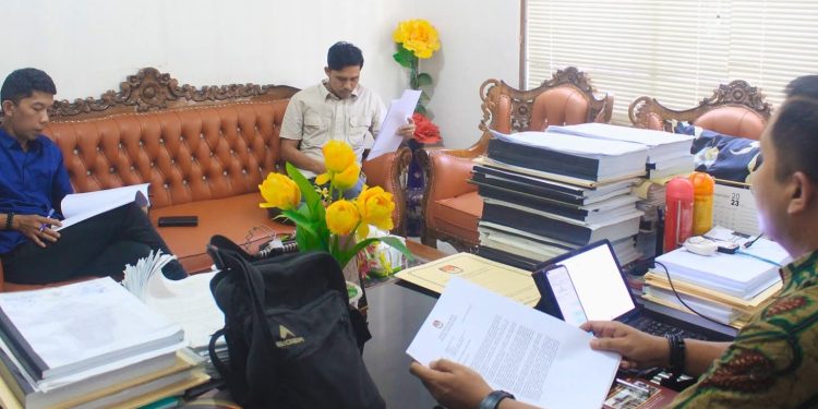 KPU Pasaman Barat Gelar Rapat Pleno Secara Dering Membahas Sejumlah Agenda Penting