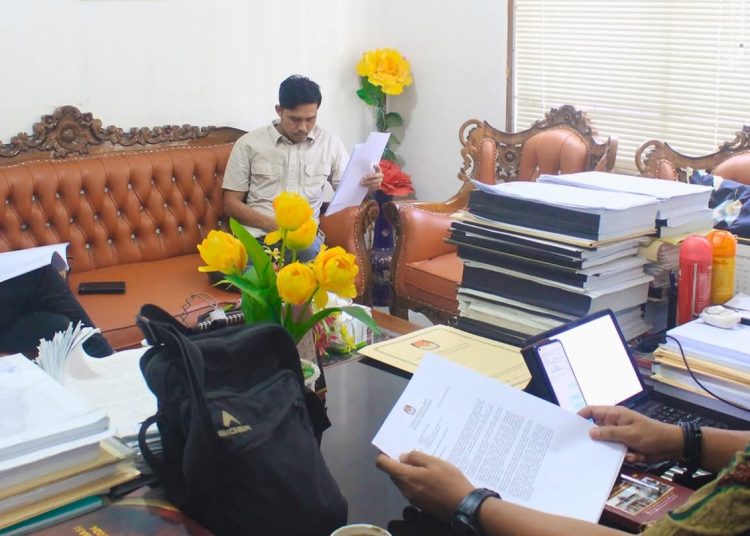 KPU Pasaman Barat Gelar Rapat Pleno Secara Dering Membahas Sejumlah Agenda Penting