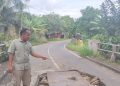 Jambatan Ambruk, Ketum PEPPASBAR Soroti Jembatan di Jorong Rimbo Janduang, Butuh Perhatian Serius Pemerintah