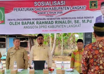 DPRD Langkat Gencar Sebarluaskan Perda Kesehatan Reproduksi Remaja Saat Regulasi Menyapa Nurani Publik