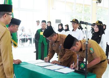 Bupati Langkat Tegaskan Profesionalisme ASN Lewat Pelantikan PPPK Tahap II