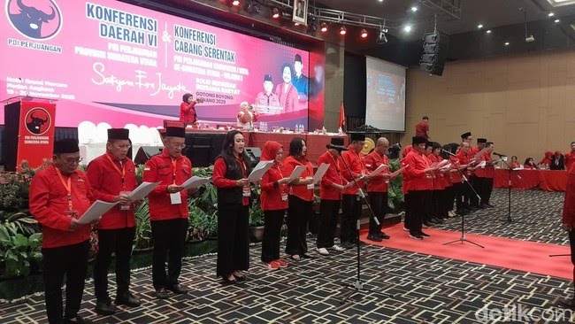 Rapidin Simbolon Kembali Panglima PDIP Sumut