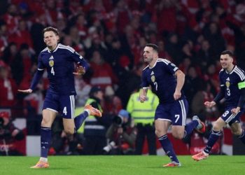 Hajar Denmark 4-2, Skotlandia Lolos ke Piala Dunia 2026